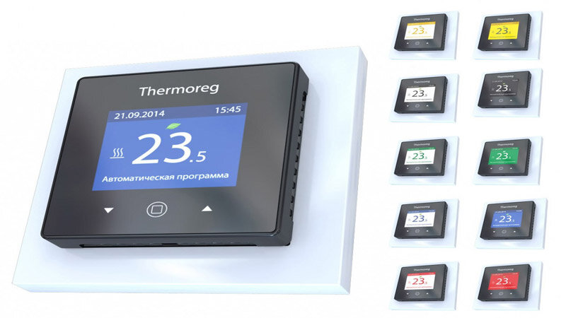 Вот так выглядят терморегуляторы для теплого пола