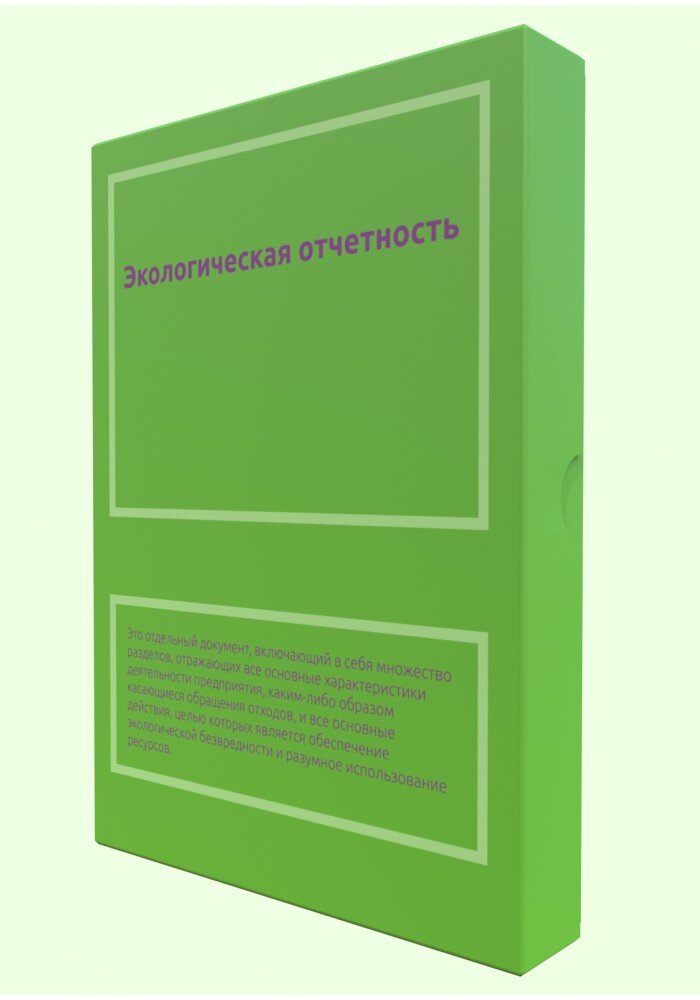 Экологическая отчетность 2 ТП, НВОС, МСП.
