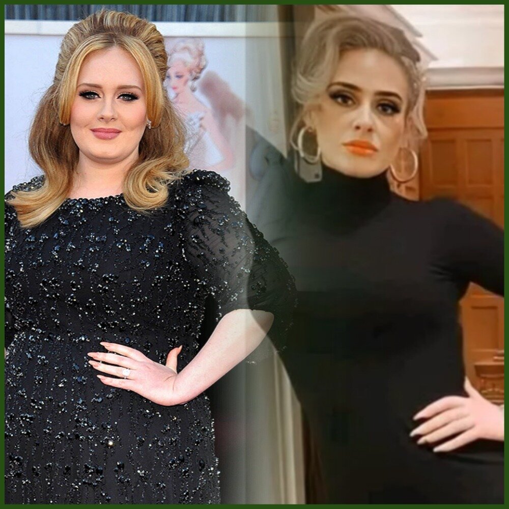 Адель до и после похудения 