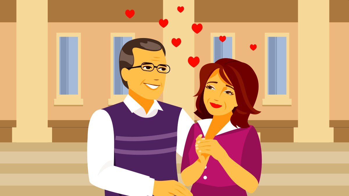 The marriage of Divorced parents to others РРТ. Avoiding Divorce animation. The marriage Counselor Part 2. Dan and Jenny are married/. Жена учит мужа видео