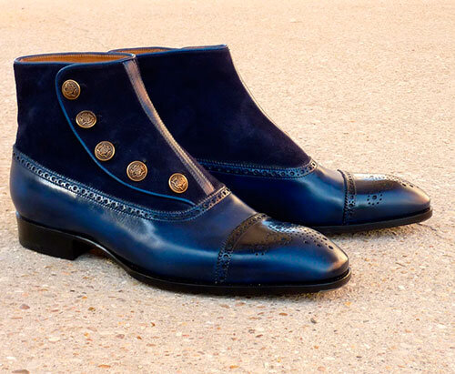 Мужские ботинки на пуговицах             Источник : yandex.ru/images