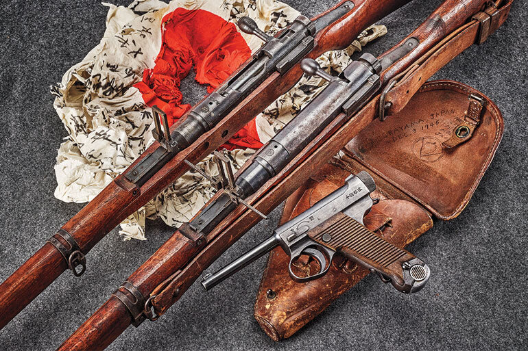 Type 99 Arisaka и Type 14 Nambu