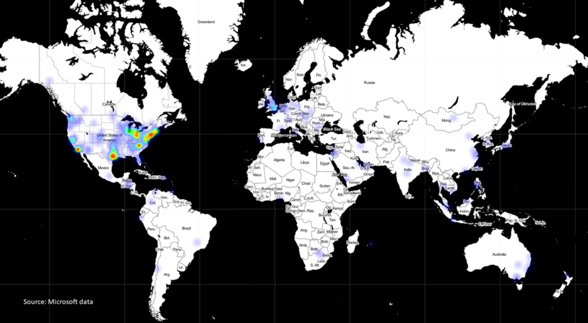 Карта взломов SolarWinds и Orion