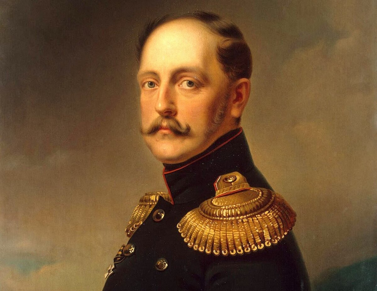 Егор (Георг) Иванович Ботман. «Портрет императора Николая I». 1850-е.