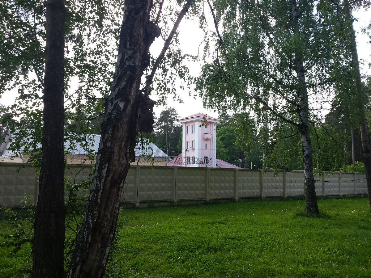 Старая акуловская пожарная каланча на автобазе водоканала