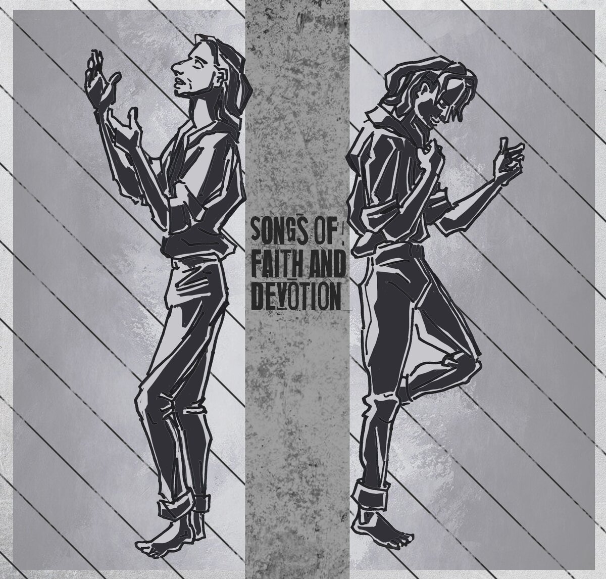 Моя авторская иллюстрация к альбому Songs of Faith and Devotion