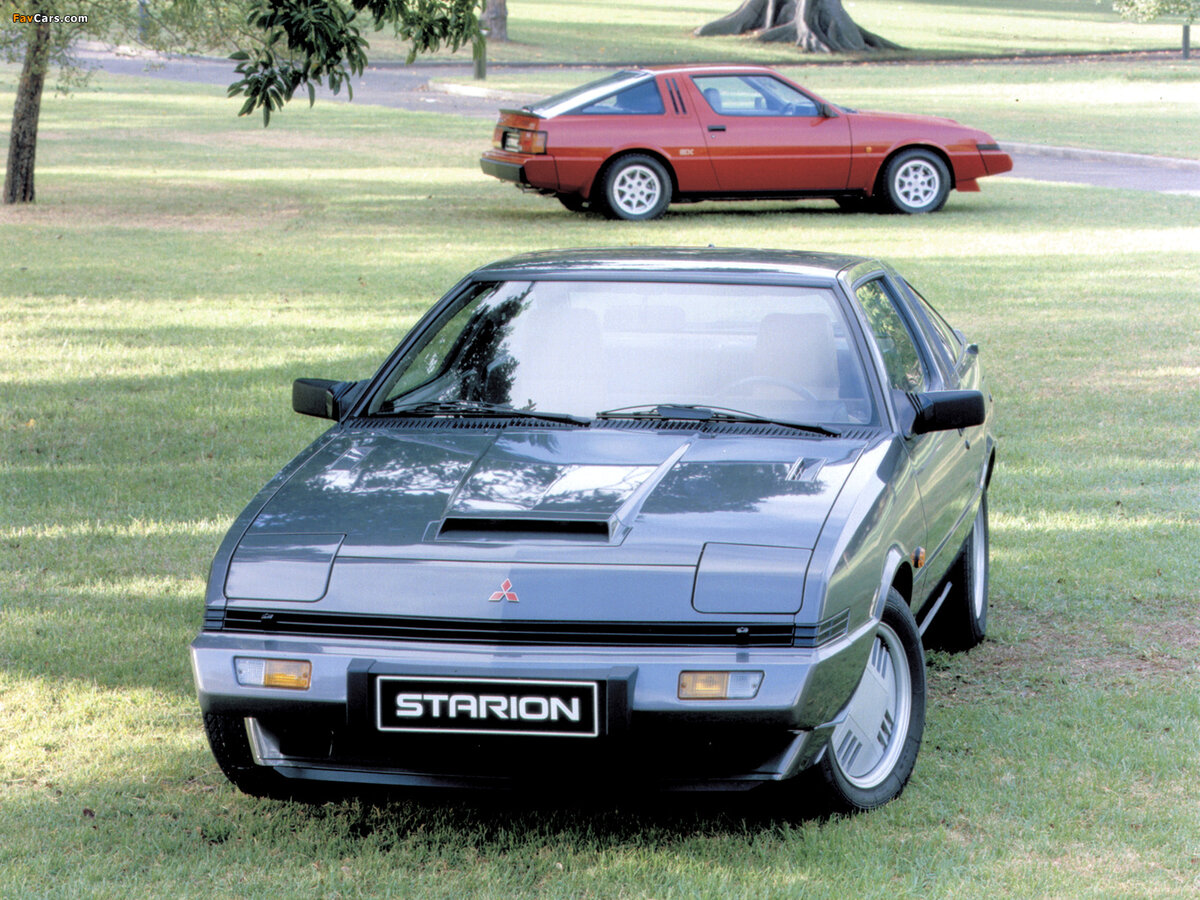 Mitsubishi starion. Источник иллюстрации - Яндекс.Картинки