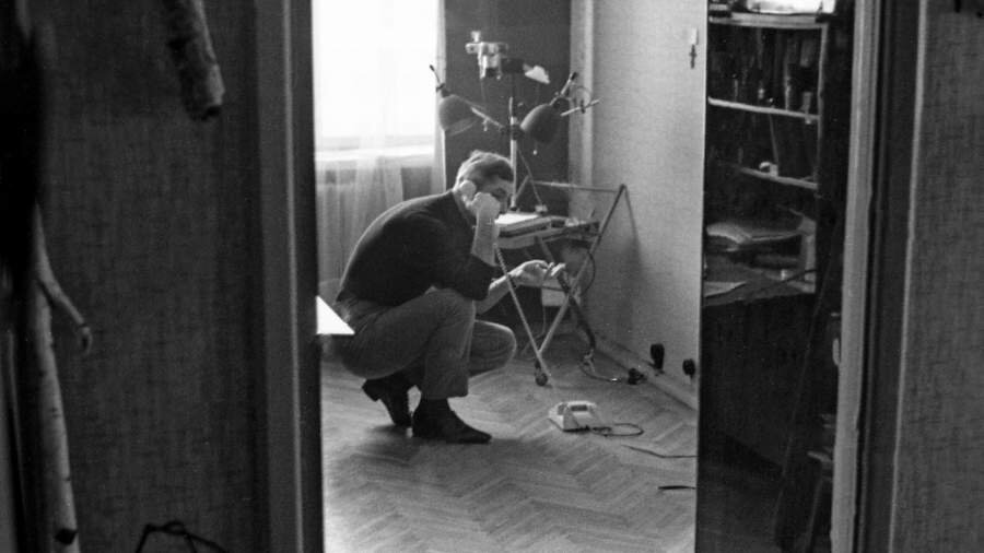 Советский композитор Микаэл Таривердиев дома                                                         Фото: РИА Новости/Борис Кауфман