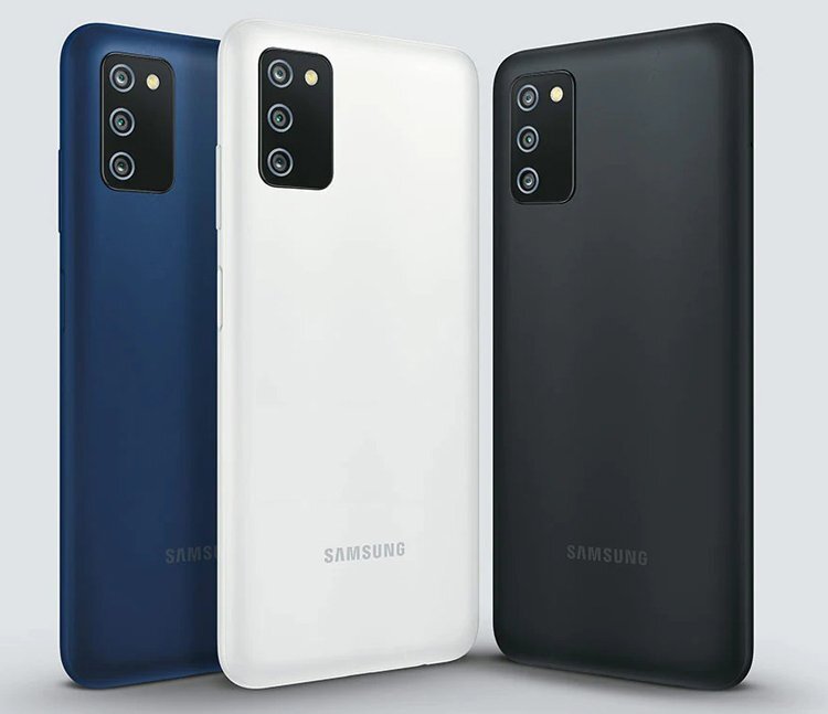 Samsung Galaxy A03s представлен в 3 цветах