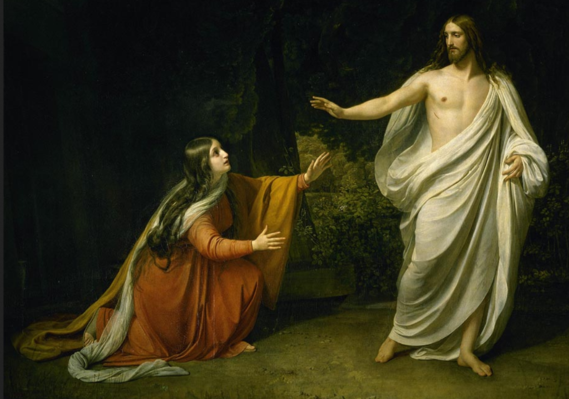 Александр Иванов. "Явление Христа Марии Магдалине после Воскресения"