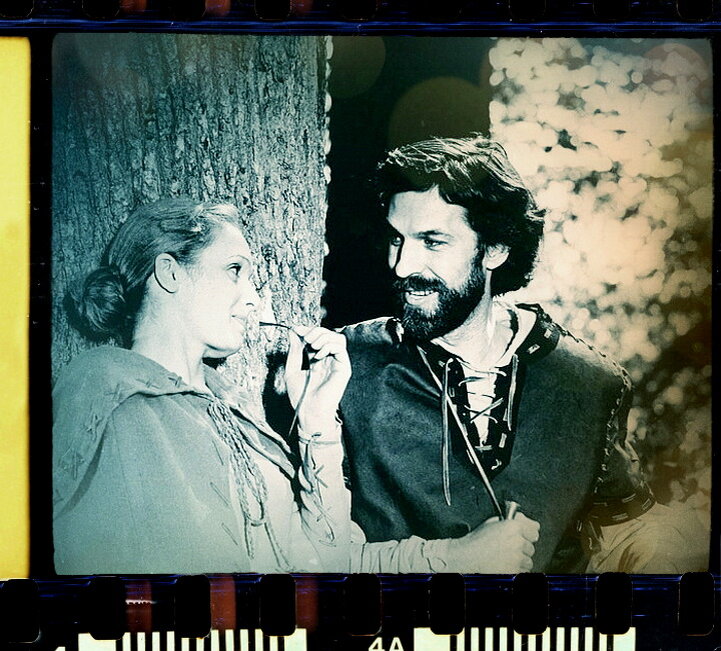 В роли Робин Гуда, фото из открытых источников