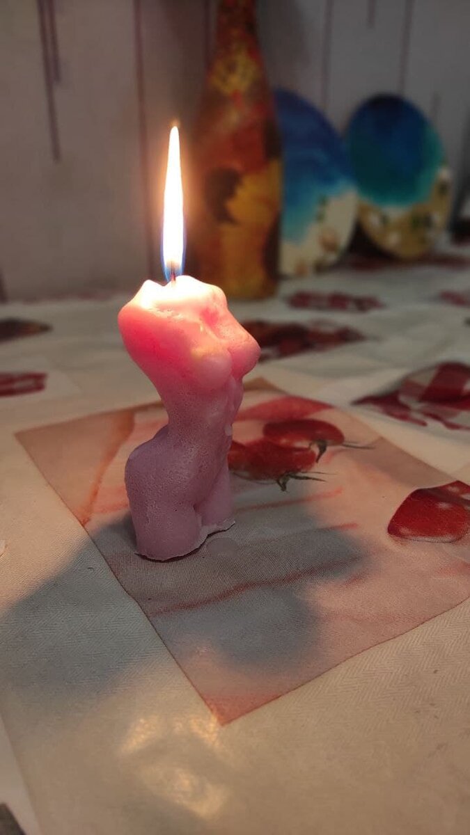 первая заливка в силиконовую форму