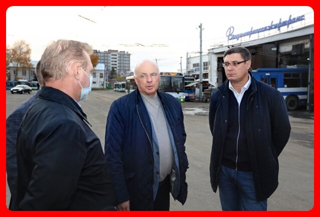 А.А Авдеев с перевозчиками г. Владимира