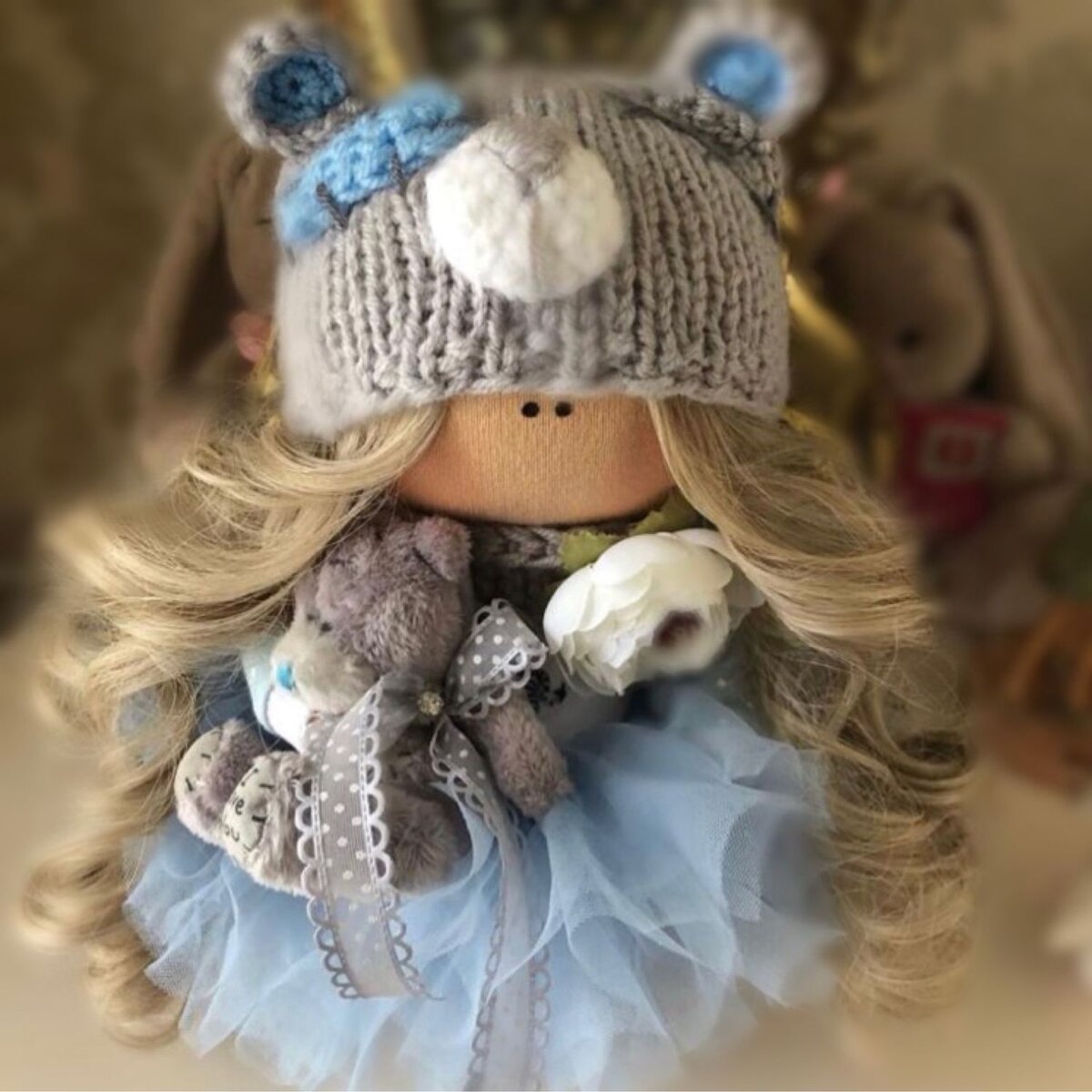 Тыквоголовочка от Ольги little_._dream
 ( https://www.livemaster.ru/item/33013094-kukly-i-igrushki-tekstilnaya-kukla-ruchnoj-raboty-interernaya)