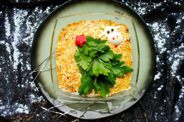 СЕЛЁДКА ПОД МОРКОВНОЙ ШУБОЙ