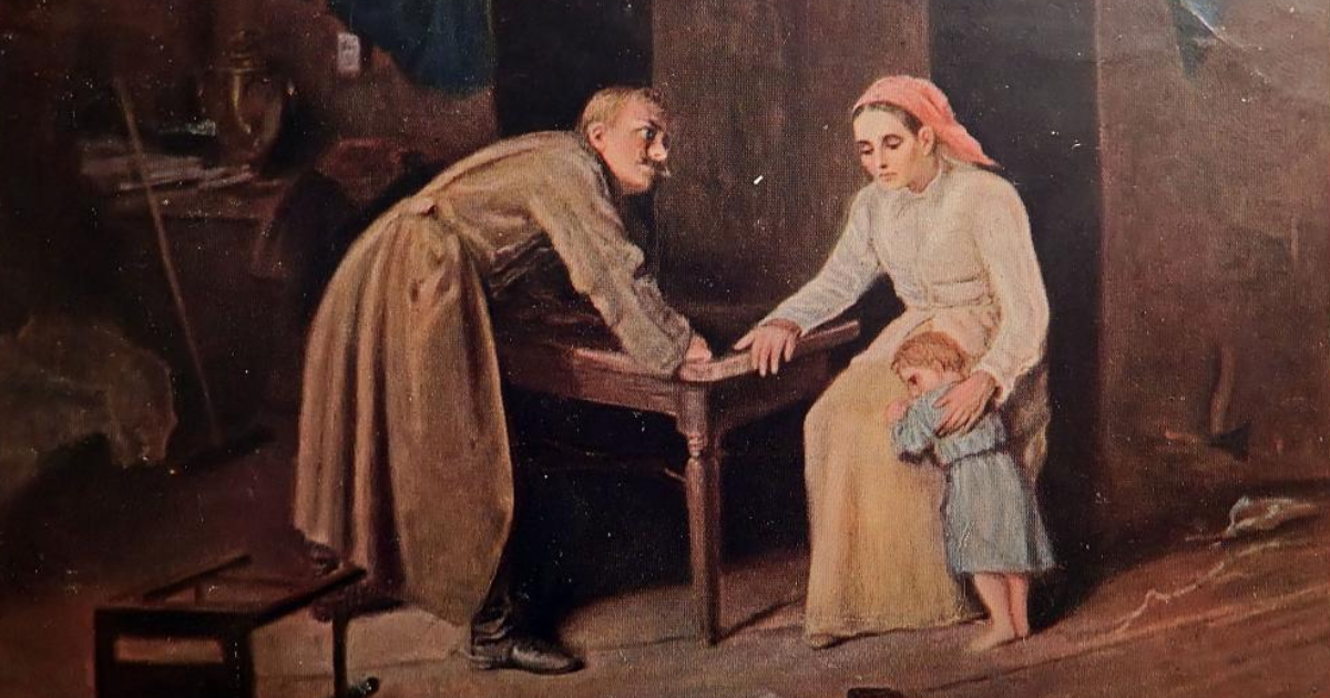 Картина разлука корзухин