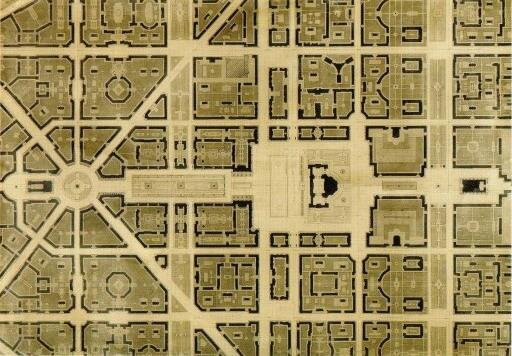 План застройки рядом с Московской площадью