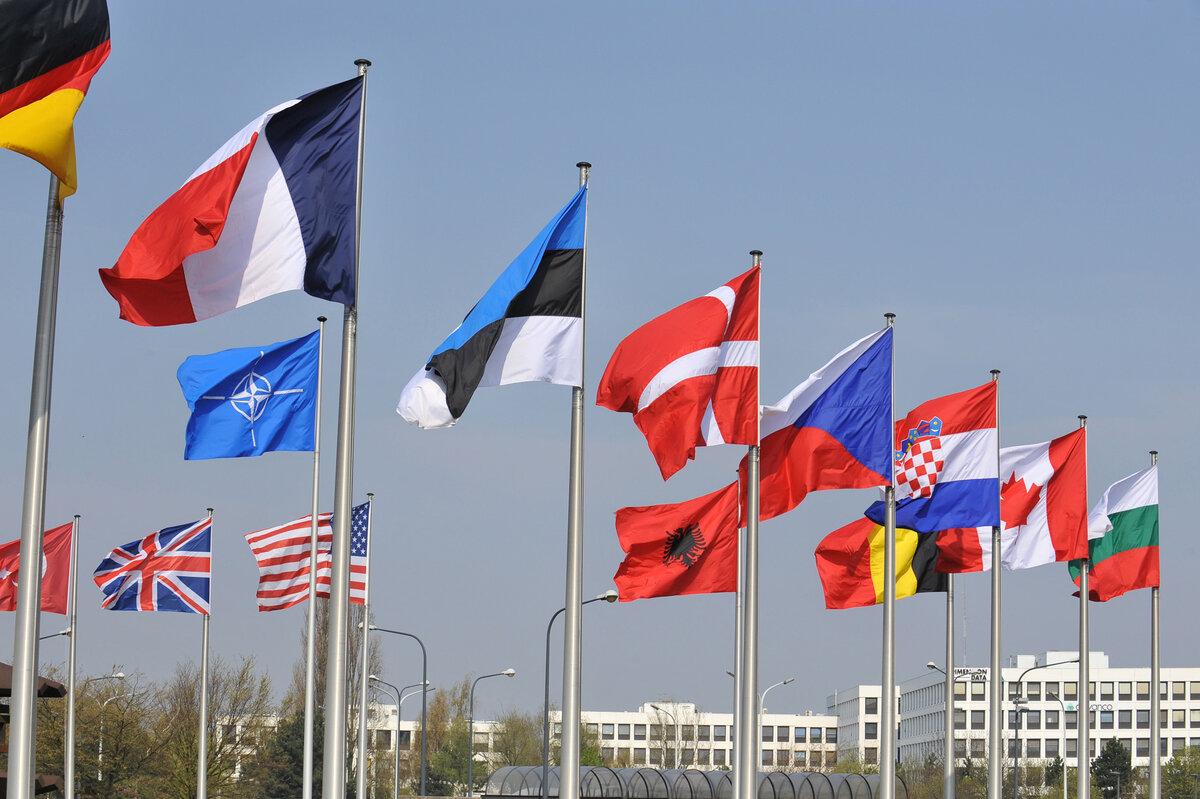 Нато 32. Флаги стран НАТО. США НАТО ЕС. Флаг НАТО И ЕС. Флаги стран которые входят в НАТО.