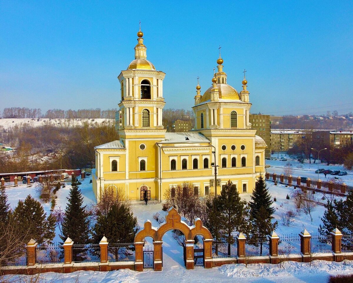 спасо преображенский собор новокузнецк старые