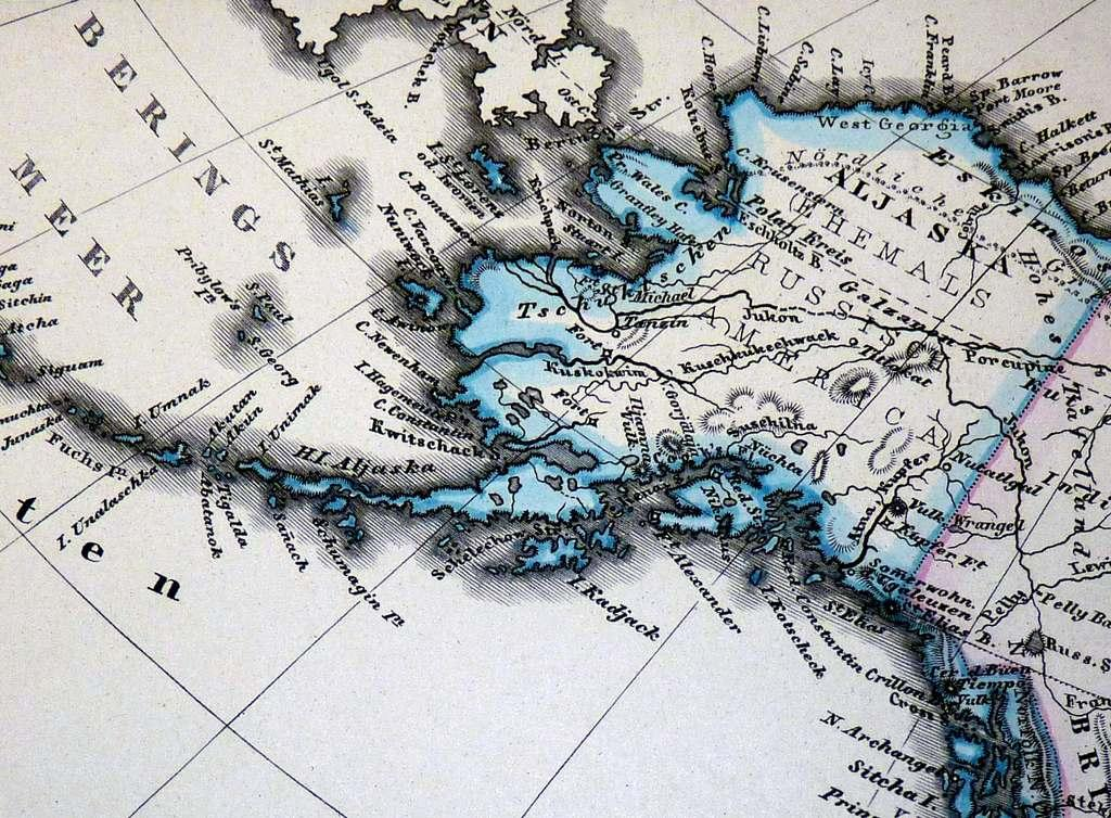 Русская Америка 19 век карта. Карт Аляски 19 век а. Аляска карта 1867. Аляска 19 век карта. Русские открыли аляску