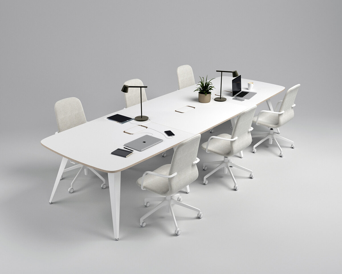 Рабочая станция - общий стол на 6 мест.