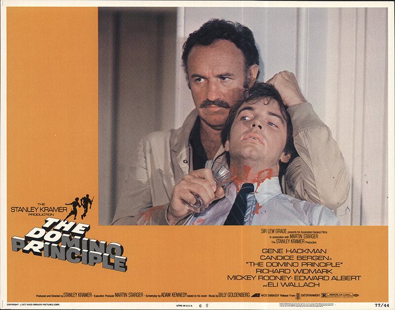 Входной билет на ознакомительный сеанс на фильм «Принцип Домино». Такие сеансы у нас называют предпросмотром, их студия обычно устраивает для прокатчиков и дистрибьютеров. 