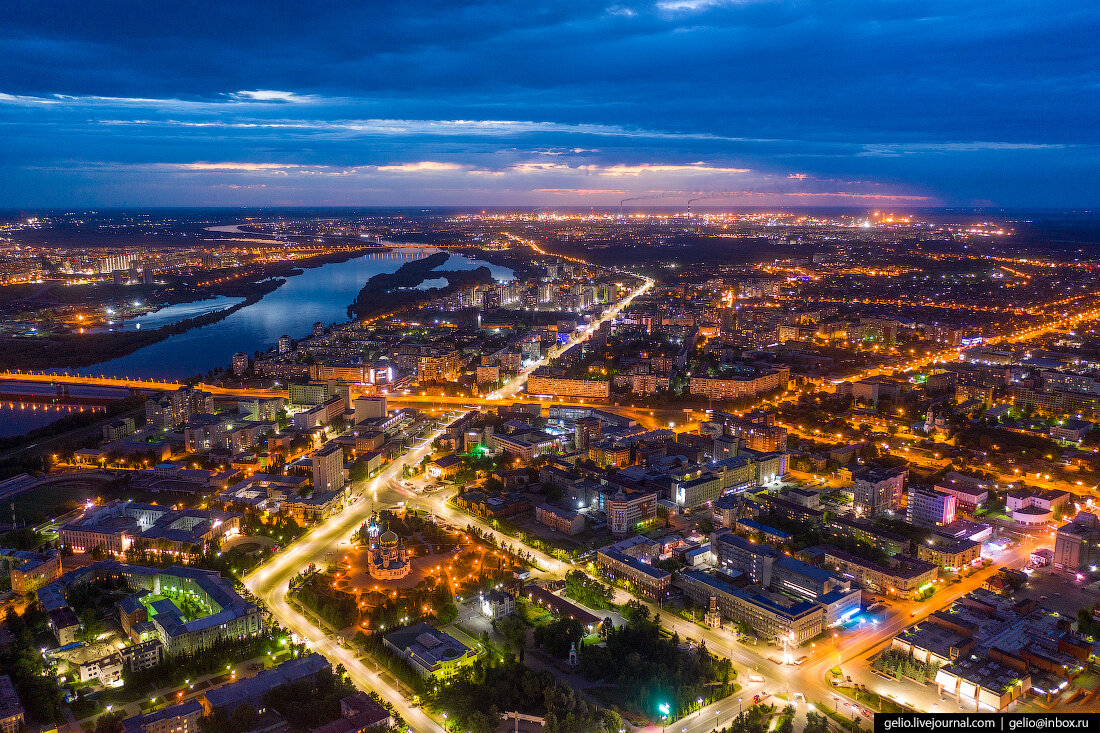 Как выглядит город омск