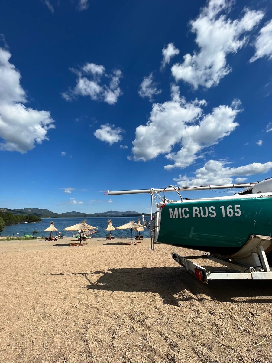 Озеро Щучье (Пляж кемпинга Burabay Marina Club)