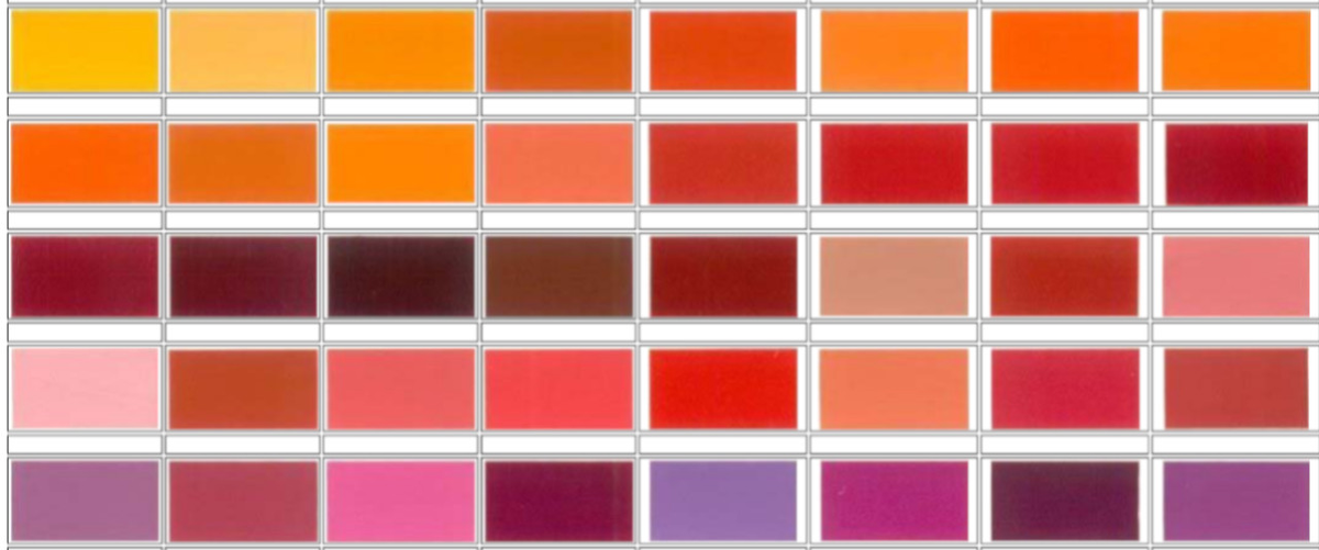 порошковая окраска в любой цвет по шкале RAL