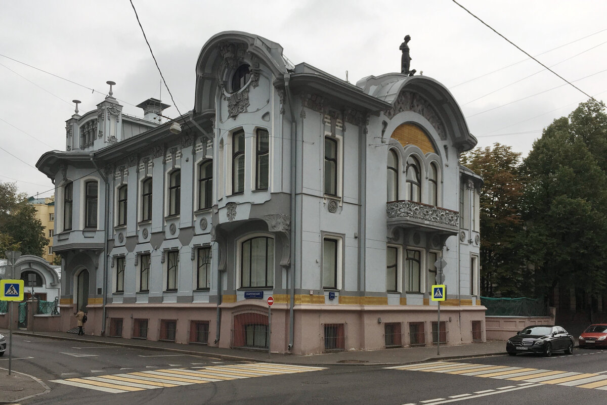Москва. Особняк И. Миндовского, арх. Лев Кекушев, 1903–4