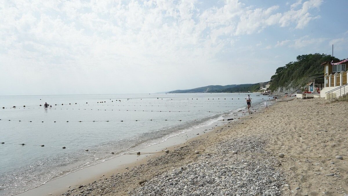 пляж в новомихайловском краснодарский край