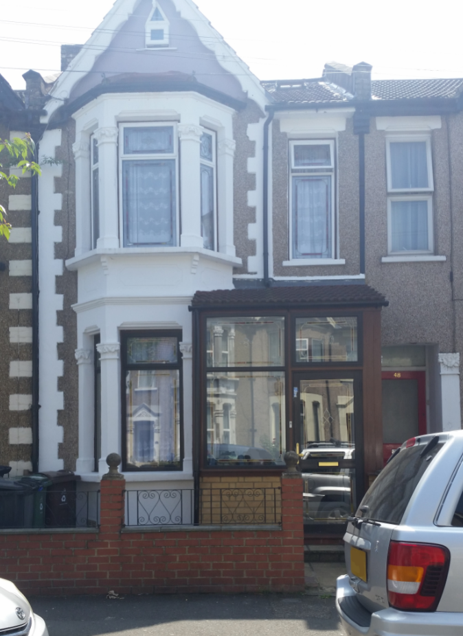 Number 50 Millais Rd, Essex: birthplace of Percy Glading, 1894.