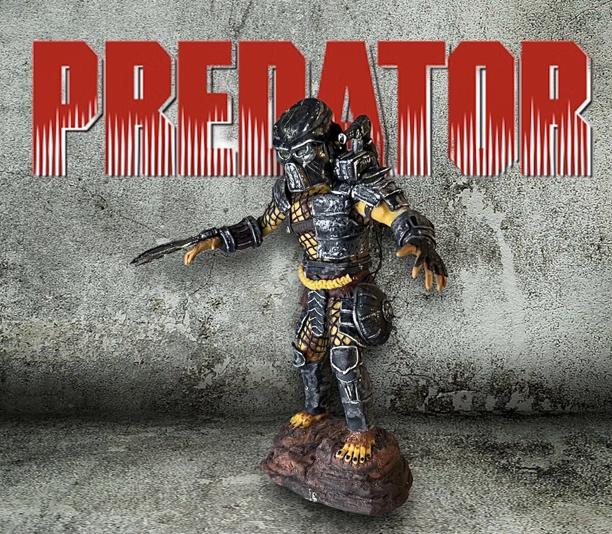 Легендарный Хищник из полимерной глины в моем исполнении