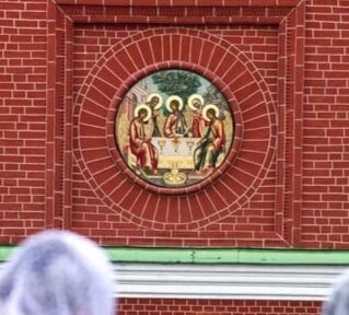 Троица ветхозаветная, гостеприимство Авраама. 