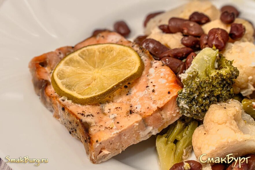 Рыба с овощами в духовке - полезное и ароматное полноценное блюдо для всей семьи!