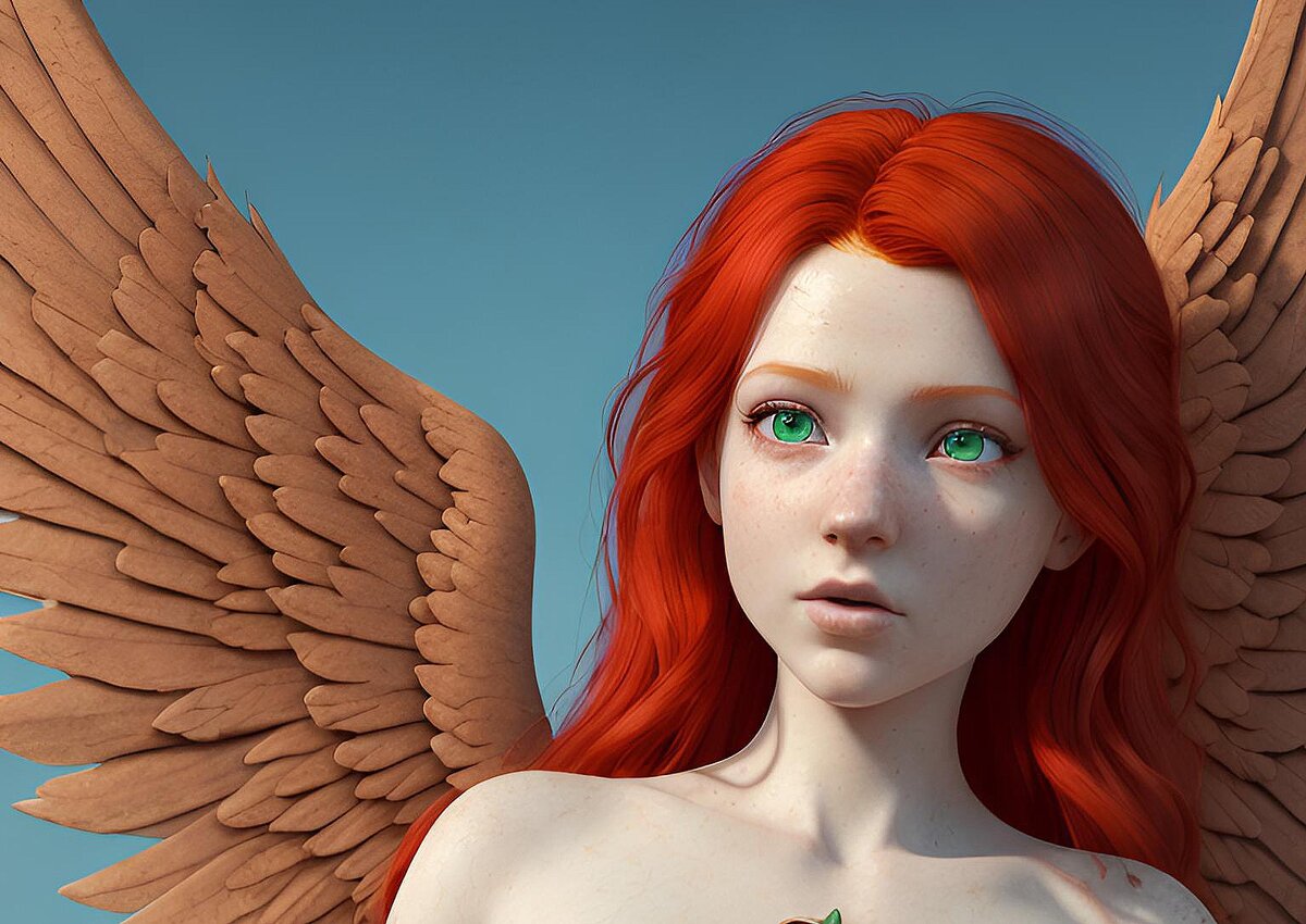 Мой Ангел рыжая девушка с именем Алла | СлаваСвами | Дзен