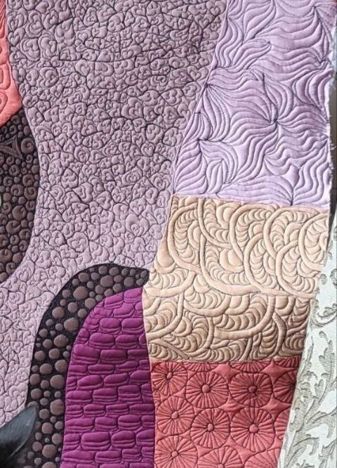 Это кусочек моей учебной работы по стёжке, но изначально тут в основе - криволинейный блок