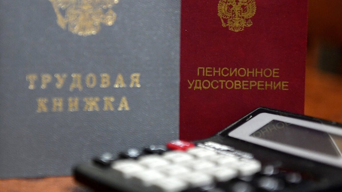    Трудовая книжка, пенсионное удостоверение.© РИА Новости . Максим Богодвид