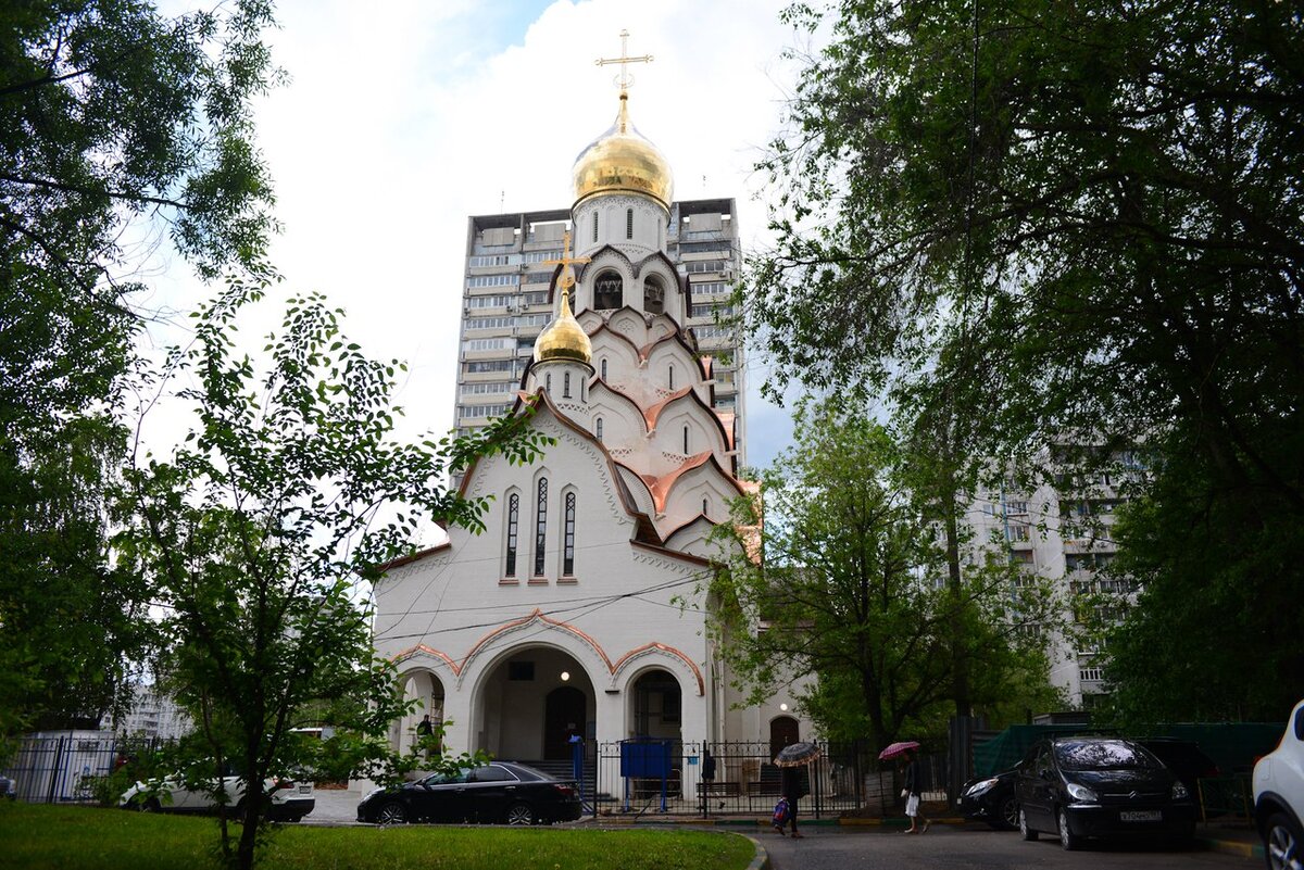 храм в строгино