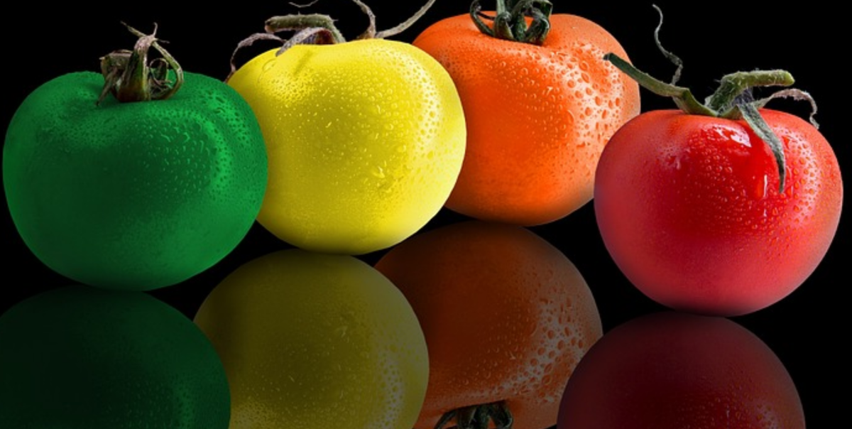 Разноцветные томаты