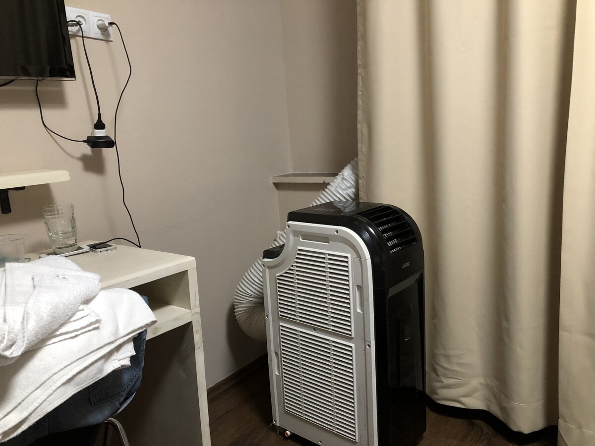 Мощный такой громкий кондиционер 