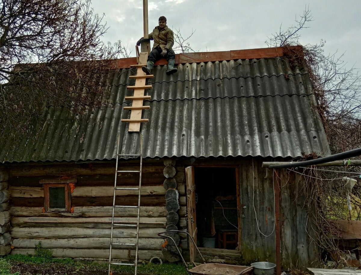 Чем замазать трубу в бане