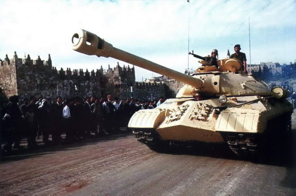 Белый ИС-3 в составе Египетской армии. 