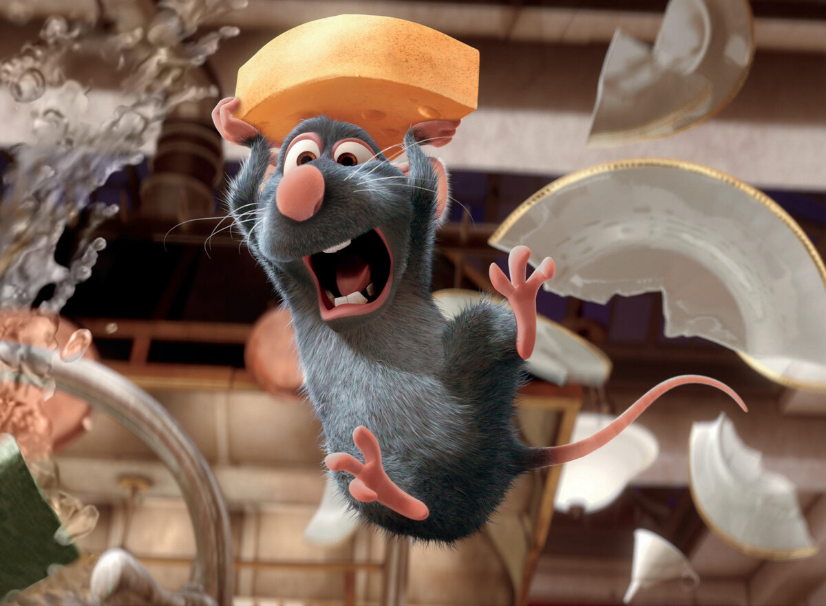 Кадр из мультфильма "Рататуй"
