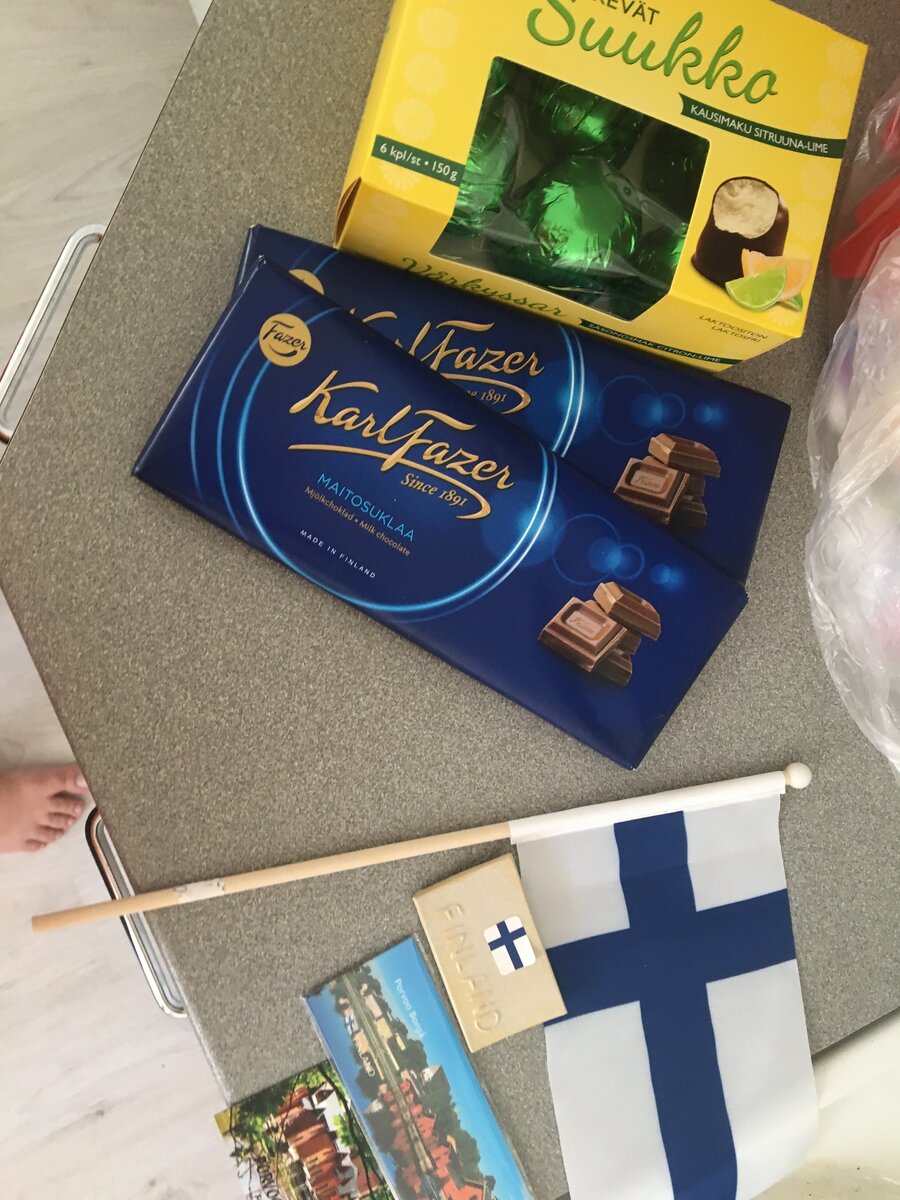 Моё знакомство с шоколадом в Финляндии
