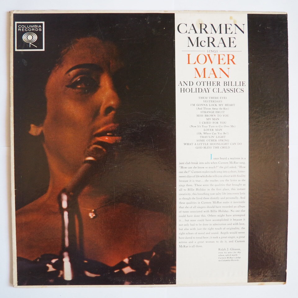 Carmen McRae - Sings Lover Man (Columbia, 1962)