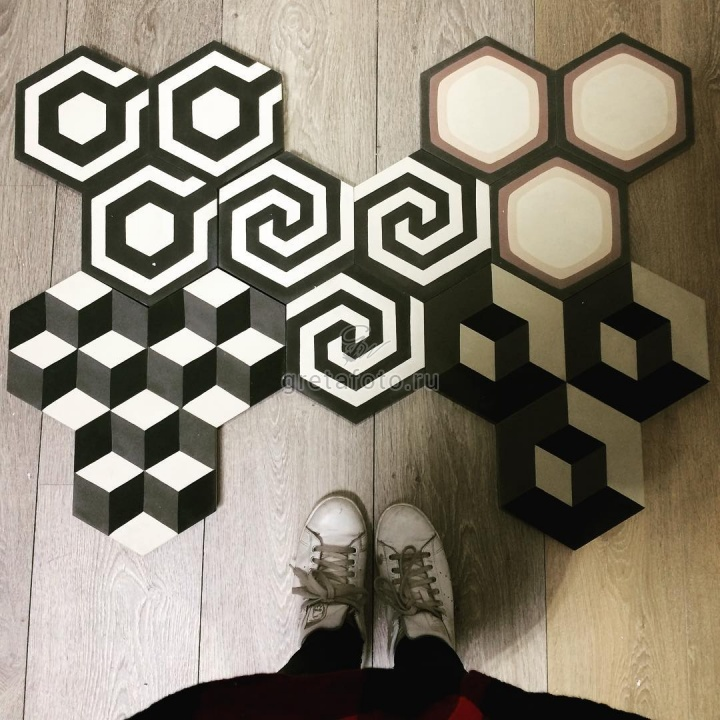 Гексагоны Mosaic del Sur, коллекция HEXAGON DÉCOR