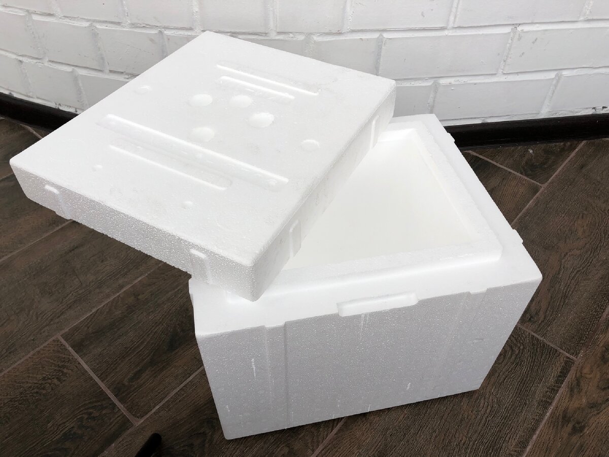 А вот собственно и контейнер для сухого льда. Фотография автора