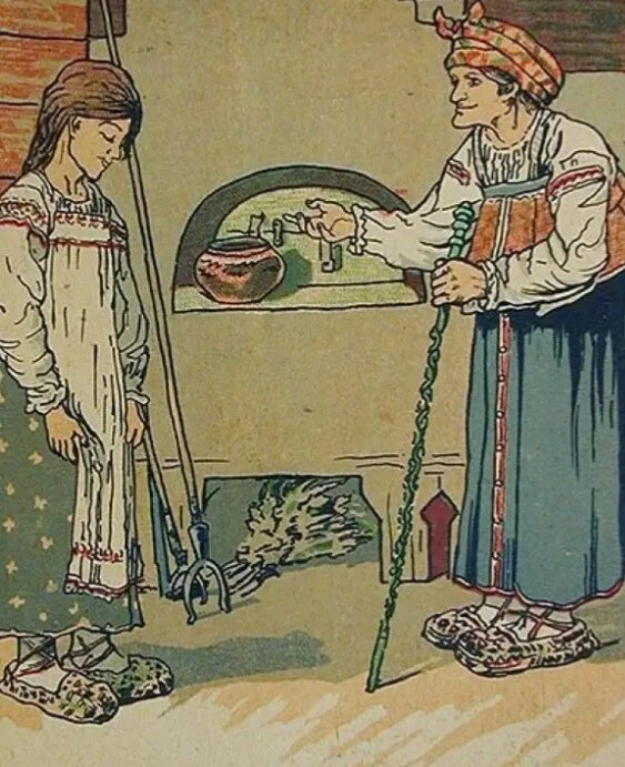 Жадная мачеха