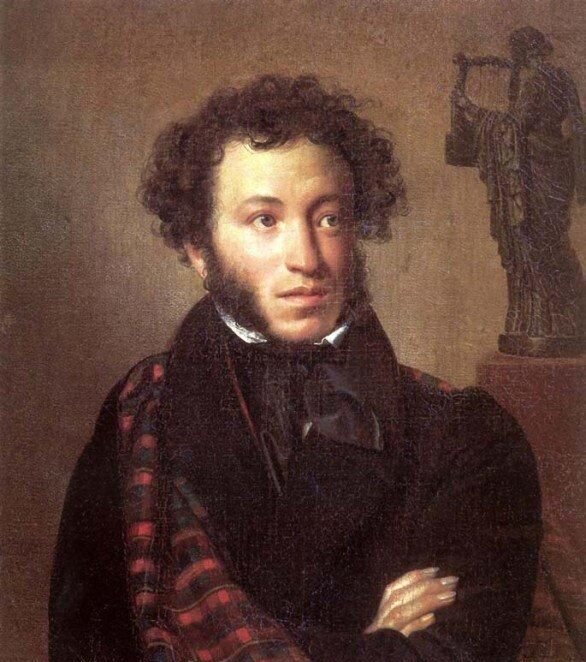 Орест Кипренский, портрет А.С. Пушкина